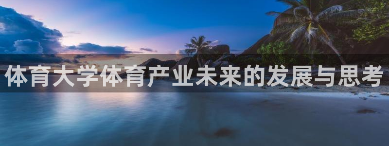 必一体育网页：体育大学体育产业未来的发展与思考